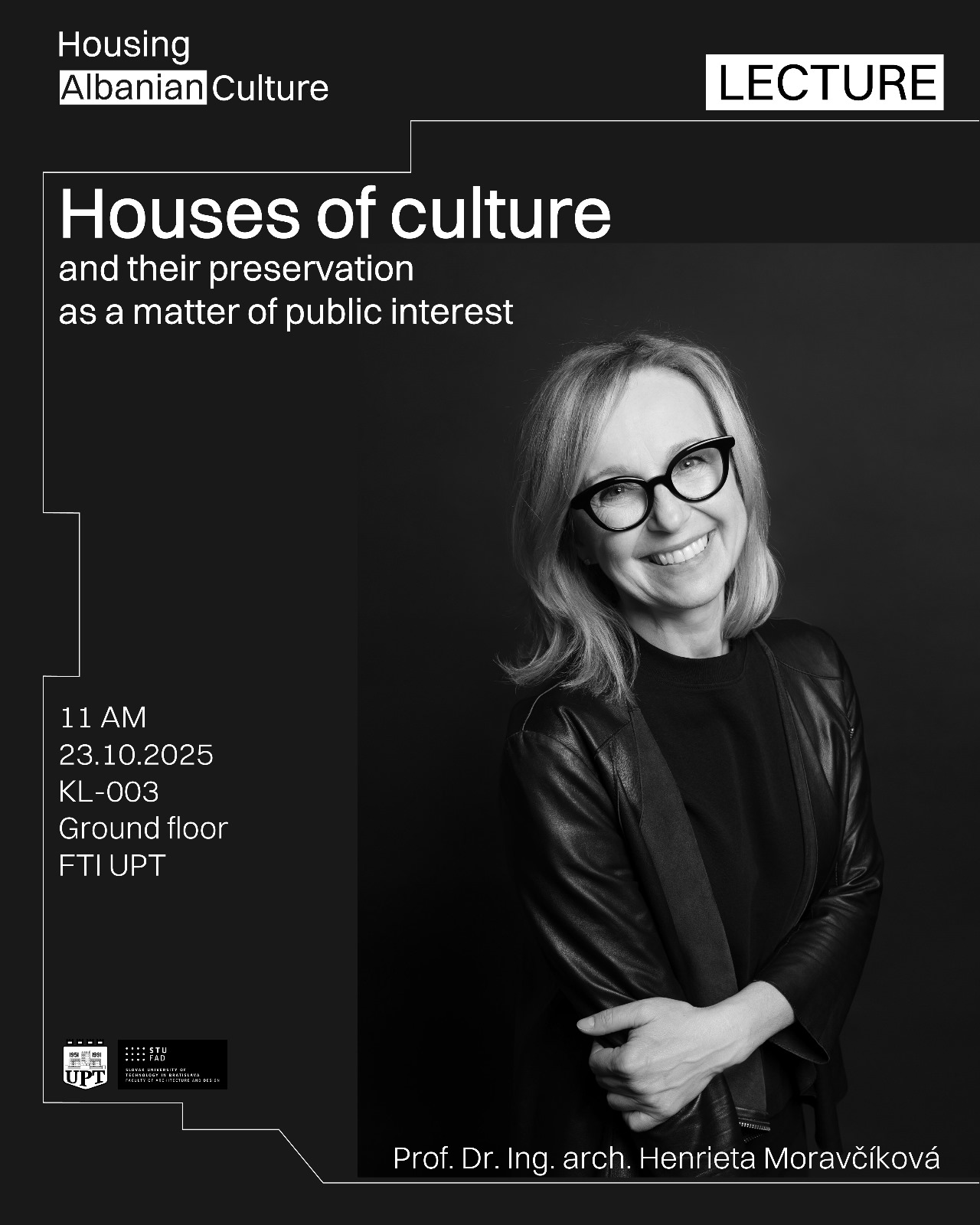 Open lecture - Houses of culture and their preservation as a matter of public interest