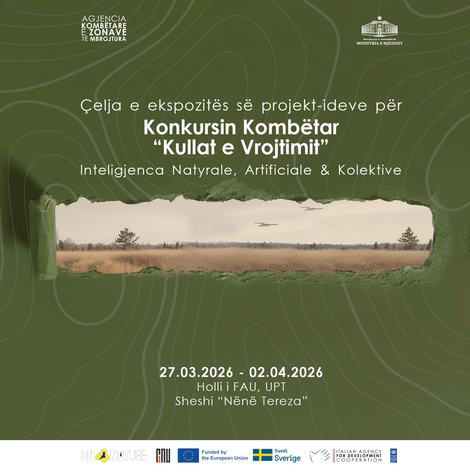 Çelja e ekspozitës së projekt-ideve për Konkursin Kombëtar ''Kullat e Vrojtimit''