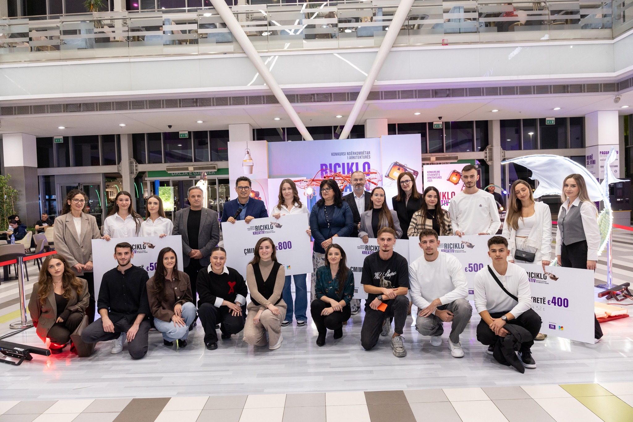 Fituesit e konkursi ndërkombëtar “Riciklo – Kreativ 2025”