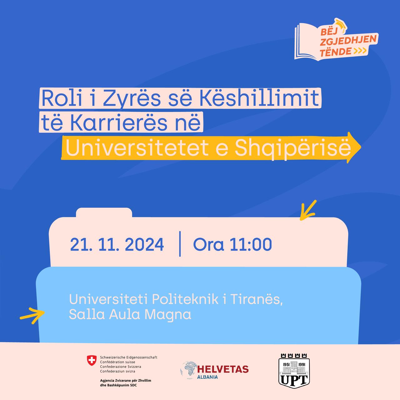 Workshop - Roli i Zyrës së Këshillimit të Karrierës në Universitetet e Shqipërisë