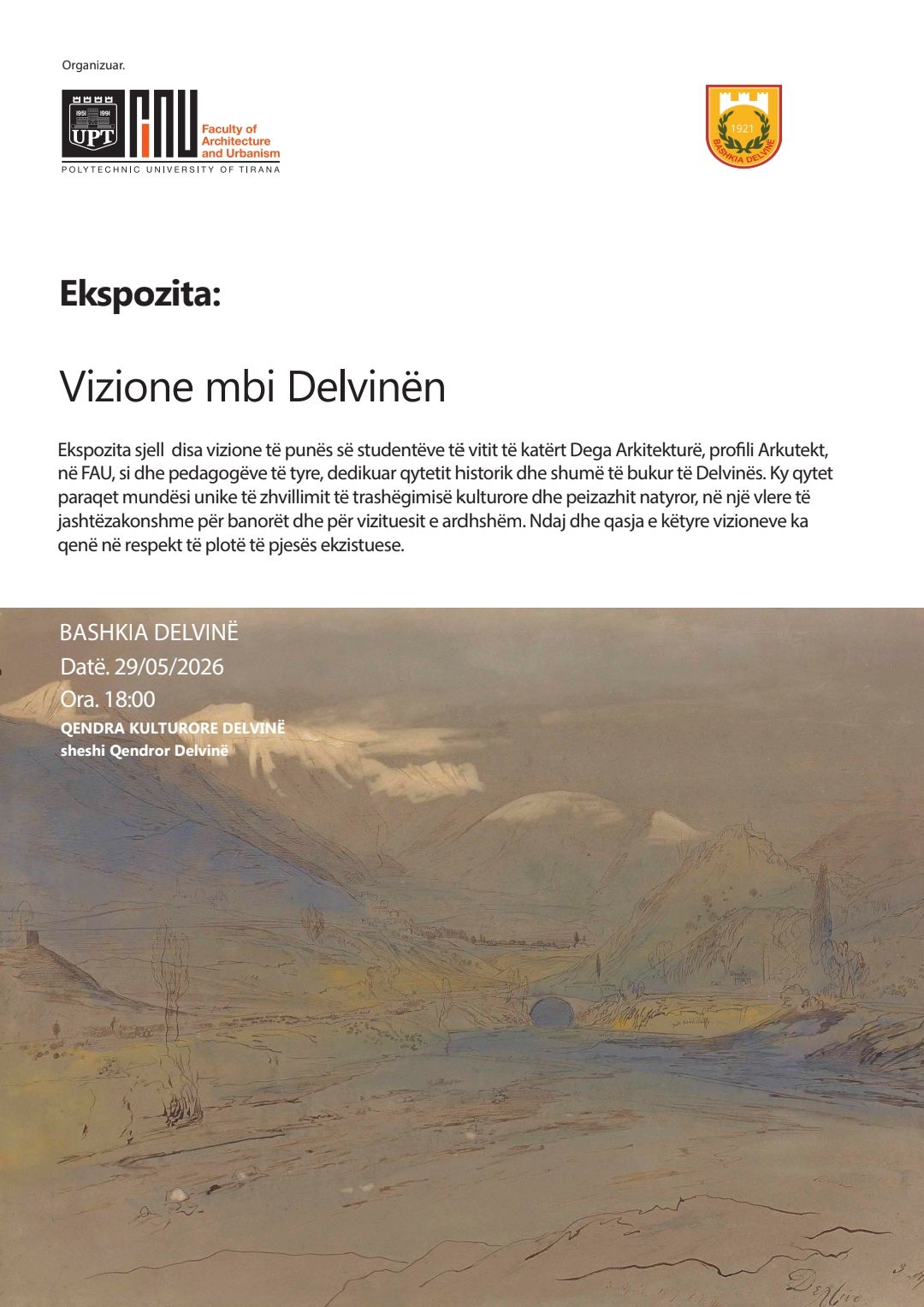 Ekspozita: Vizione mbi Delvinën