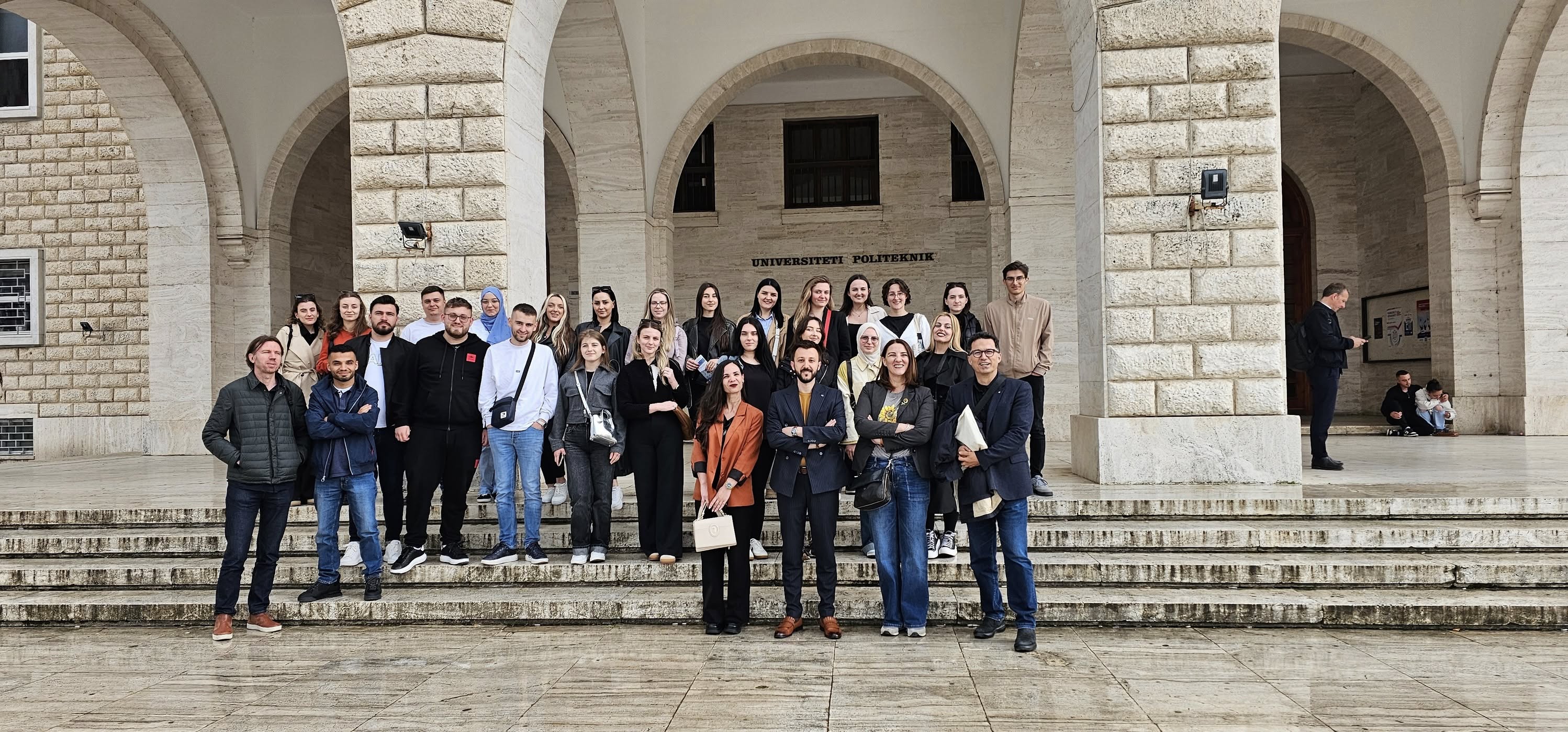 FAU | 25.04.2025  Studentë dhe profesorë nga Shkupi në FAU
