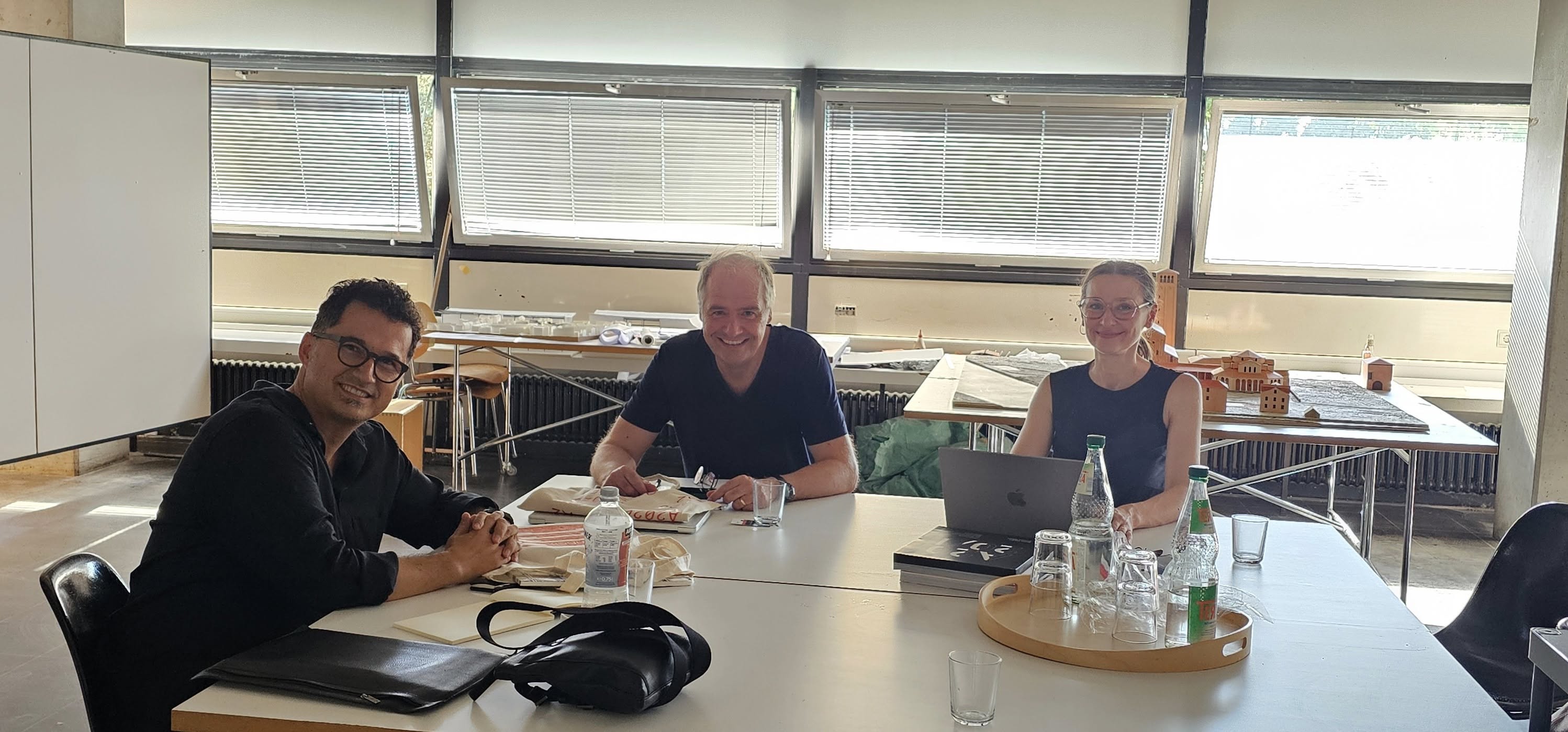 Takime në Fakultetin e Arkitekturës Technische Universität Darmstadt (pranë Frankfurt, Gjermani)